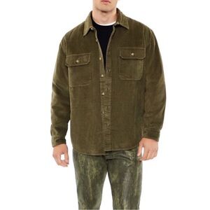 Corduroy Shacket by Forever 21 Men